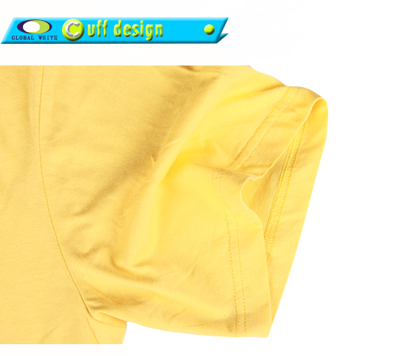 定做黄色团体服圆领短袖定制印logo广告宣传T恤衫订制厂家