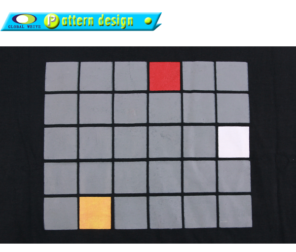 男士团队广告宣传衫黑色圆领烫画短袖工作服定制厂家