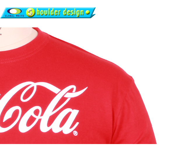 男士红色团队广告宣传衫圆领印花短袖T恤工作服定制厂家