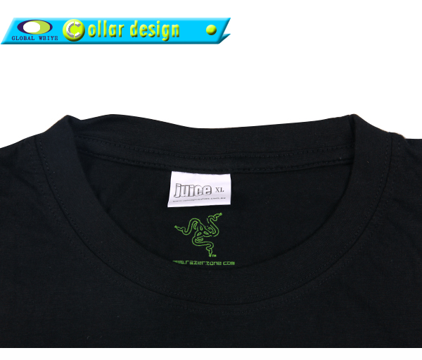 男士广告游戏宣传衫印花圆领黑色短袖T恤衫定制