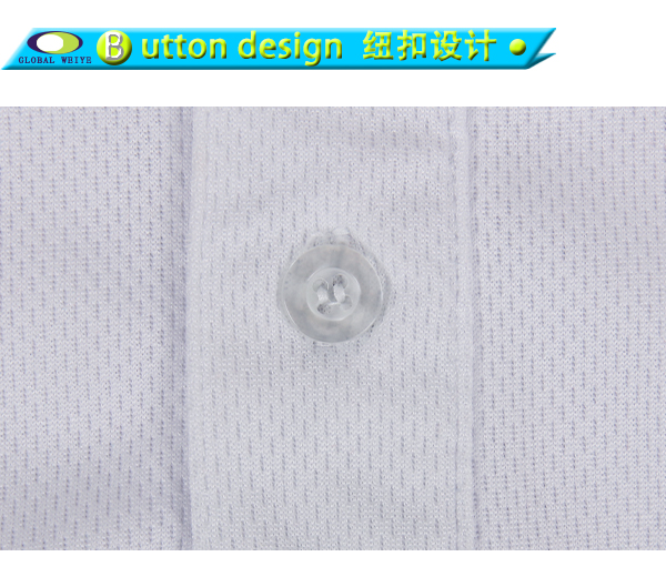 男士白色翻领空白短袖Polo衫全涤网眼运动T恤衫定制