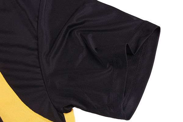 定制男士空白拼接插肩运动服圆领短袖T恤衫定制工厂