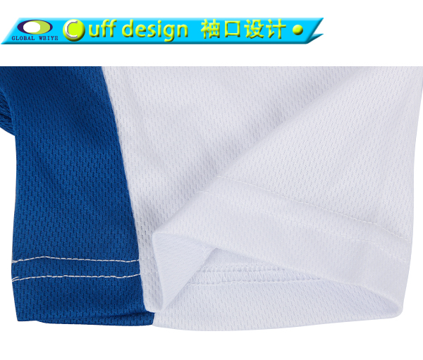 男士白色异色领全涤印花宣传主题短袖T恤衫订制工厂