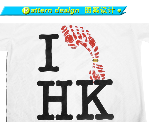 定制男士全涤白色印花圆领短袖T恤衫厂家订制