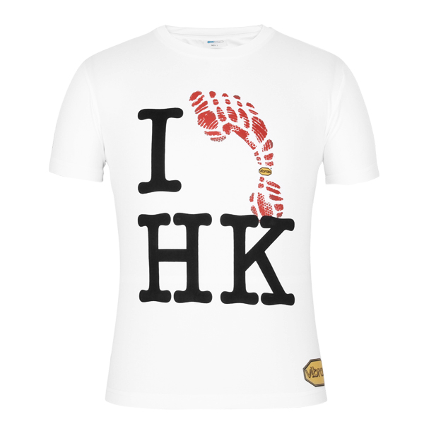 定制男士全涤白色印花圆领短袖T恤衫厂家订制