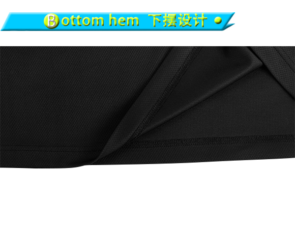 订制男士全涤黑色印花圆领插肩短袖运动服T恤衫