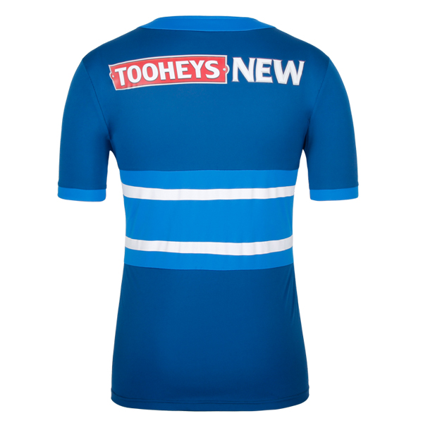 订制男士蓝色全涤圆领麋鹿印花短袖T恤衫广告衫定做