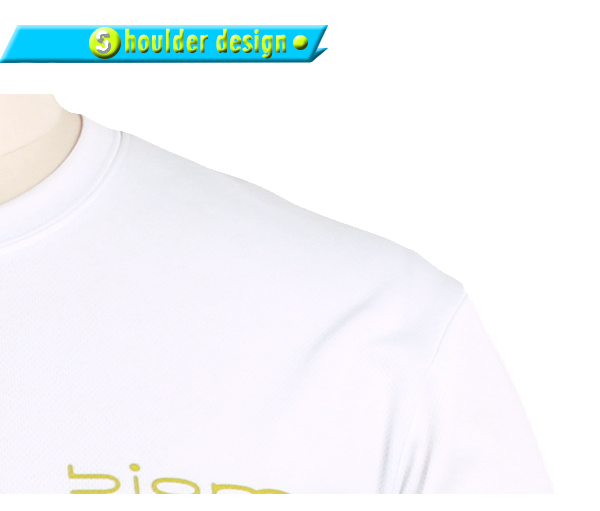 订制白色全涤圆领印花T恤男短袖T恤衫工作定做