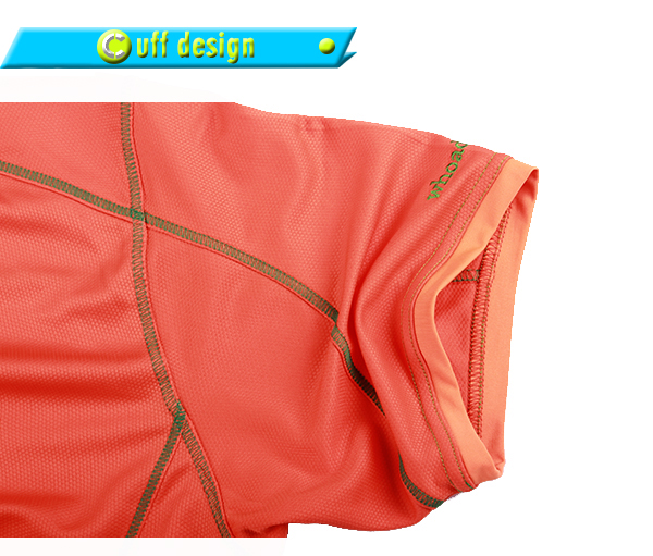 橙色全涤圆领刺绣T恤男短袖T恤衫团服定制