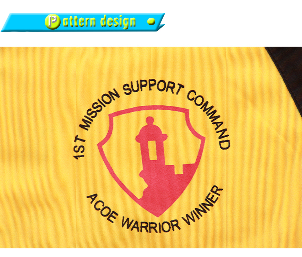 订制黄色全涤插肩印花T恤男圆领短袖工作服定制