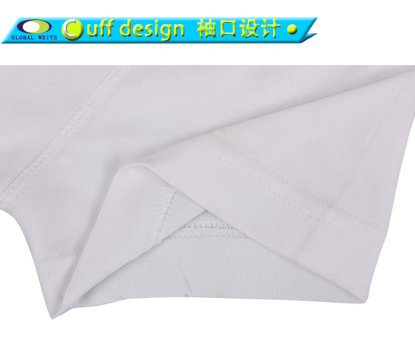 订做白色女士印花V领短袖T恤衫定制印logo